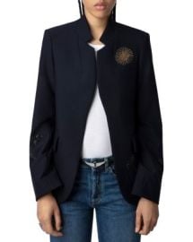 Zadig Voltaire Beaded Trim Blazer Bloomingdales at Bloomingdales