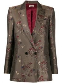 Zadig Voltaire Blossom double-breasted Blazer - Farfetch at Farfetch