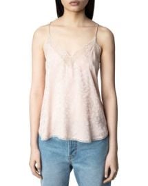 Zadig Voltaire Christy Silk Jacquard Camisole Bloomingdales at Bloomingdales