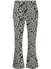 Zadig Voltaire Heart Print Cropped Trousers - Farfetch at Farfetch