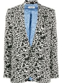 Zadig Voltaire Heart Print Single Breasted Blazer - Farfetch at Farfetch