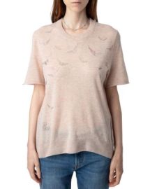 Zadig Voltaire Ida Cashmere Tee Bloomingdales at Bloomingdales