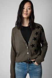 Zadig Voltaire Mirka Stars Cardigan at Zadig & Voltaire