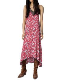 Zadig Voltaire Risty Floral Print Slip Dress Bloomingdales at Bloomingdales