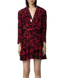 Zadig Voltaire Rogers V Neck Dress Bloomingdales at Bloomingdales