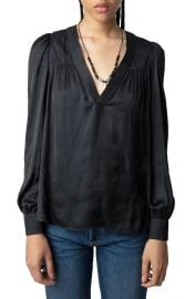 Zadig Voltaire Telia Satin Top at Nordstrom