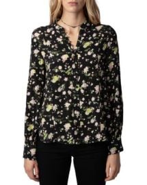 Zadig Voltaire Twina Soft Crinkle Shirt Bloomingdales at Bloomingdales