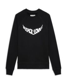 Zadig Voltaire Unisex Peace Love Cotton Sweatshirt Bloomingdales at Bloomingdales