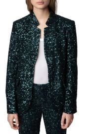 Zadig Voltaire Very Sequin Jacket at Nordstrom