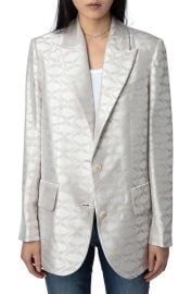 Zadig Voltaire Vicka Jacquard Blazer at Nordstrom