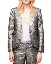 Zadig Voltaire Vistar Metallic Jacquard Blazer Bloomingdales at Bloomingdales