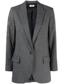 Zadig Voltaire rhinestone-embellished Blazer - Farfetch at Farfetch