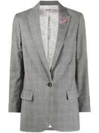 Zadig Voltaire single-breasted Check Blazer - Farfetch at Farfetch