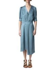 Zadig amp Voltaire Ralia Satin Dress Bloomingdalex27s Women at Bloomingdales