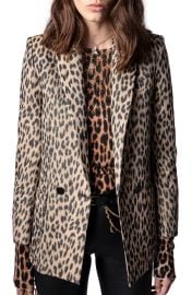 WornOnTV: Shanelle’s white print tee and leopard blazer on Reasonable ...