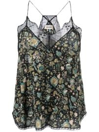 ZadigampVoltaire Christy Bali floral-print Silk Top - at Farfetch