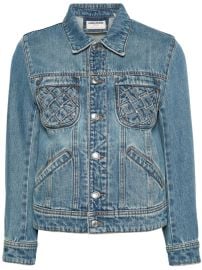 ZadigampVoltaire Kioka Denim Jacket Blue at Farfetch