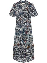 ZadigampVoltaire Rimaz Maxi Dress Blue at Farfetch