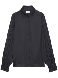 ZadigampVoltaire Trenta Shirt Black at Farfetch