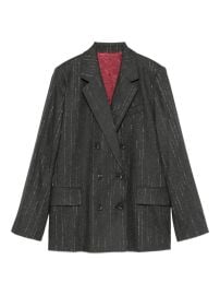 ZadigampVoltaire double-breasted Blazer Grey at Farfetch
