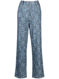 ZadigampVoltaire sequin-embellished straight-leg Trousers - at Farfetch