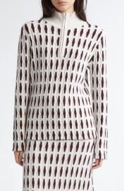 Zankov Stefan Quarter Zip Wool Sweater at Nordstrom