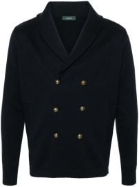 Zanone Virgin wool Double breasted Jacket at Farfetch