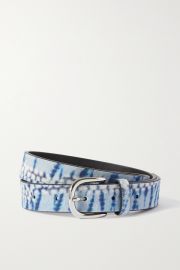 Zap Tie-Dyed Suede Belt by Isabel Marant at Net A Porter