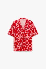 Zara Abstract Print Shirt at Zara