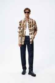 Zara Abstract Print Shirt at Zara