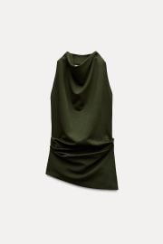 Zara Back Buckle Top at Zara