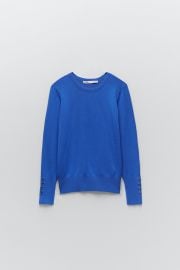 Zara Basic Knit Sweater at Zara