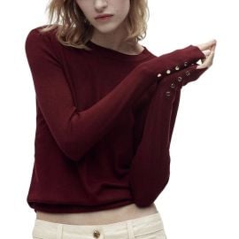 Zara Basic Knit Sweater at Zara