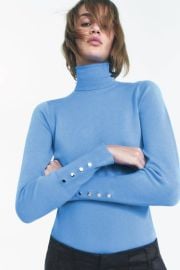 Zara Basic Turtleneck Knit Sweater at Zara