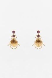 Zara Beetle Earrings at Zara