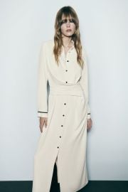 Zara Belted Shirtdress at Zara