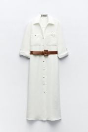 Zara Belted Shirtdress at Zara