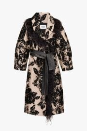 Zara Black Shadow Coat at Zara