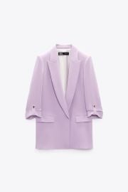 Zara Blazer with Rolled Up Sleeves at Zara