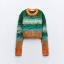 Zara Brushed Effect Sweater at Zara