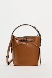 Zara Bucket Bag with Buckle at Zara