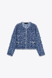 Zara Cable Knit Cardigan at Zara