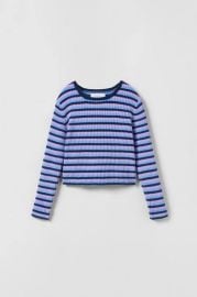 Zara Chenille Knit Sweater at Zara