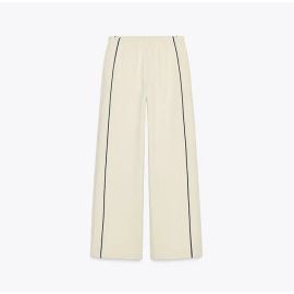 Zara Contrast Piping Track Pants at Zara