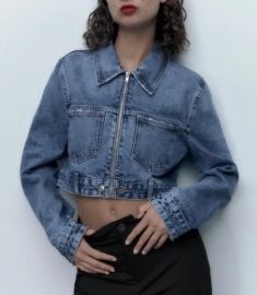 Zara Cropped Denim Jacket at Zara