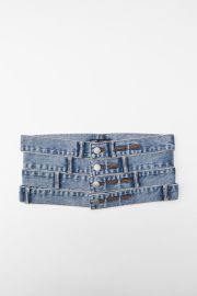 Zara Denim Sash Belt at Zara