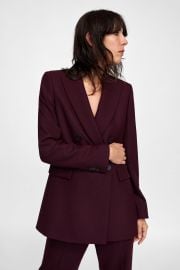 Zara Double Breasted Blazer at Zara