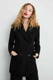 Zara Dress Blazer with Belt at Zara