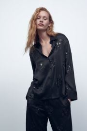 Zara Embroidered Shirtt at Zara