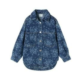 Zara Floral Denim Jacket at Zara